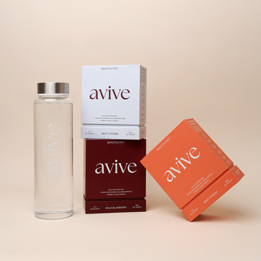 12-Week Glow Bundle Avive Hydration